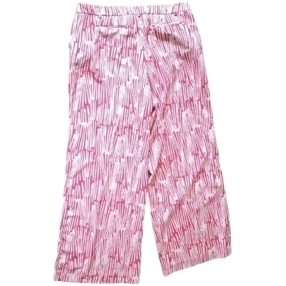 NEW YORK & CO PINK DREAM PALAZZO WIDE LEG PANTS SZ L 14 - Picture 4 of 6
